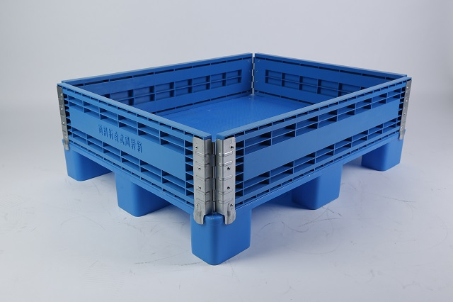 1200 x 1000 Customized Collapsible Plastic Pallet Collars Storage Box