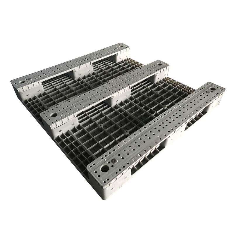 Solid Top Rackable Pallets 1200 x 1200 Grey RFID Solid Top Plastic Rackable Pallets - Buy rackable ...