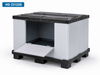 1200x800 Injection-Moulded 3-Runner Sleeve Pack Container