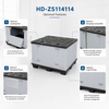 1140x1140 Injection-Moulded 3-Runner Sleeve Pack Container