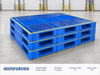 1800x1600x150 mm Modular Plastic Pallet