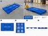 1800x800x150 mm Modular Plastic Pallet