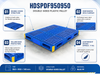 950x950x140 mm Modular Plastic Pallet