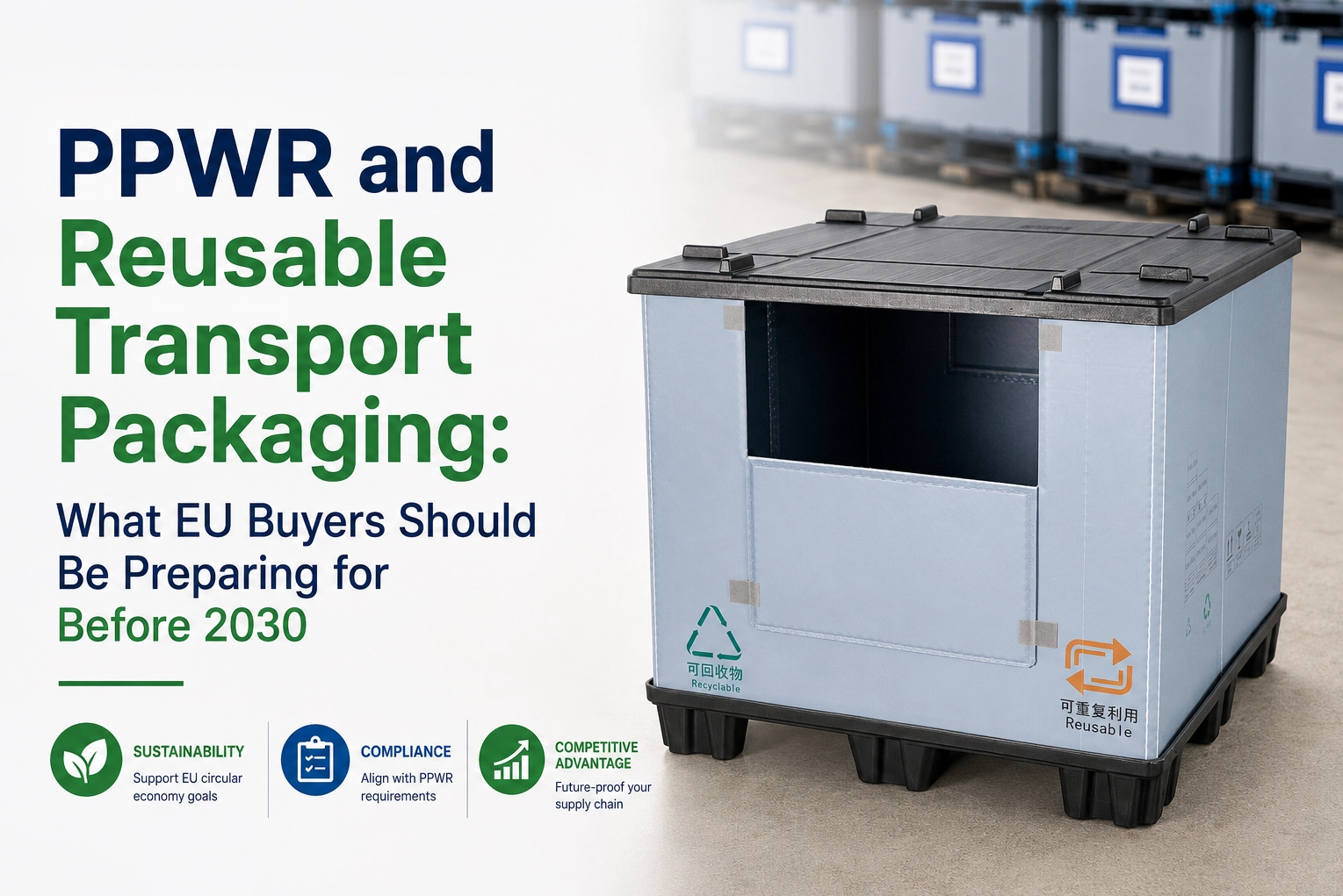 PPWR and Reusable Transport Packaging: What EU Buyers Should Be Preparing for Before 2030