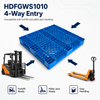 HDFGWS1010 Full Perimeter Open Deck Plastic Pallet