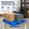 1400x1400x160 mm Full Perimeter Open Deck Plastic Pallet