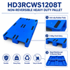 1200x800x150 mm Three-Runner Solid Top Plastic Pallet