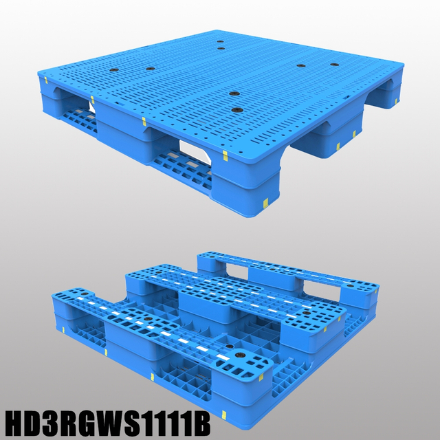 Heavy duty Plastic pallet 1100*1100*150mm