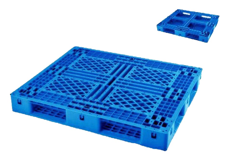 1300*1100 Recycled HDPE Stackable Grid Deck Plastic Pallet