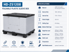 1200x800 Injection-Moulded 3-Runner Sleeve Pack Container