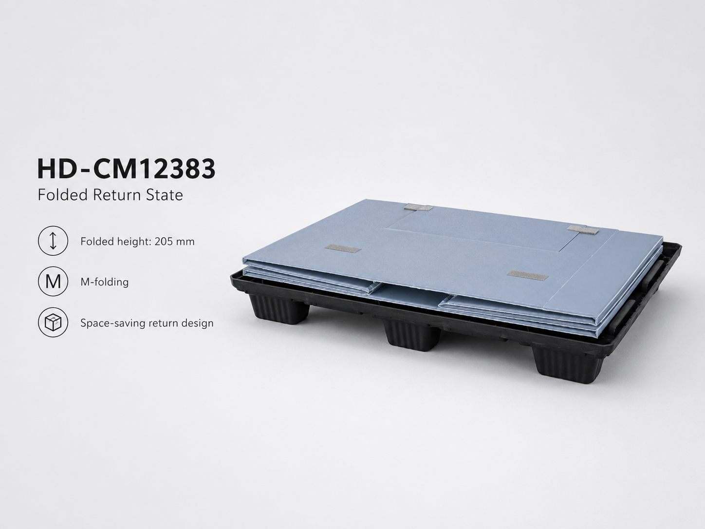 1230x830 Twin-Sheet Plastic Sleeve Pack Container