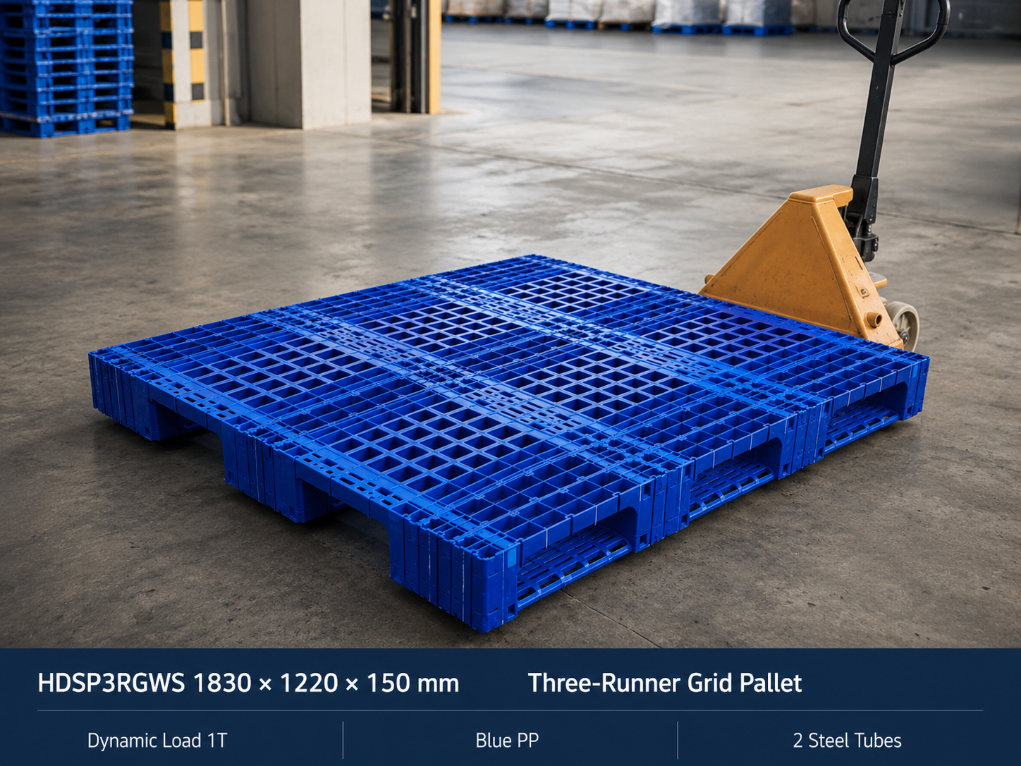 1830x1220x150 mm Modular Plastic Pallet