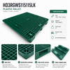 HD3RGWS115115LK Three-Runner Open Deck Plastic Pallet