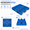 HD3RGWS1212A Three-Runner Open Deck Plastic Pallet