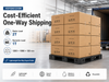 1200x1000x120 mm Full Perimeter Open Deck Plastic Pallet