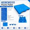 HD3RCWS1111 Three-Runner Solid Top Plastic Pallet