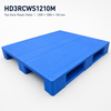 1200x1000x150 mm Three-Runner Solid Top Plastic Pallet