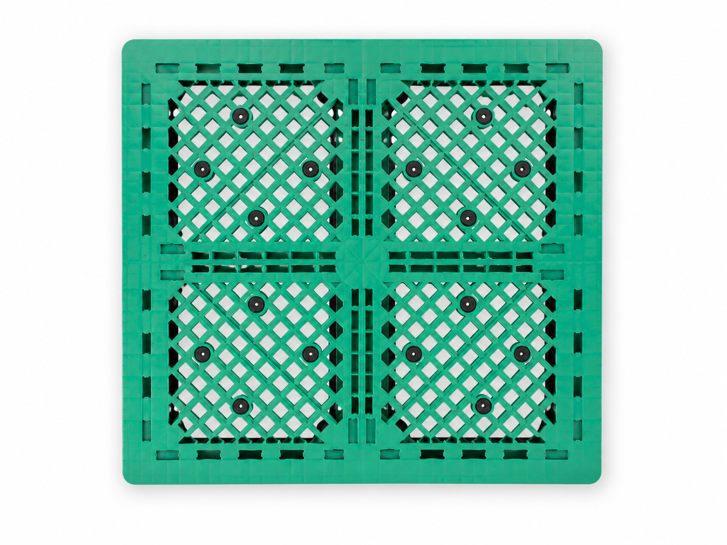 1200x1000x150 mm Full Perimeter Solid Top Plastic Pallet