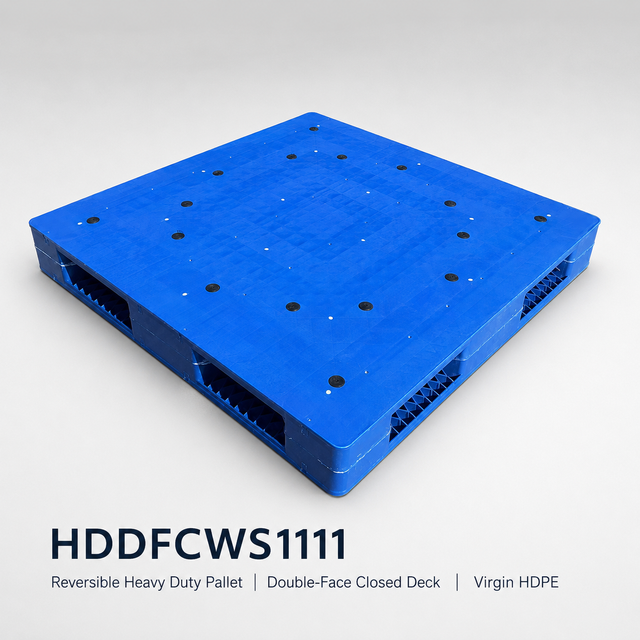 1200x1200x150 mm Double-Face Solid Top Plastic Pallet