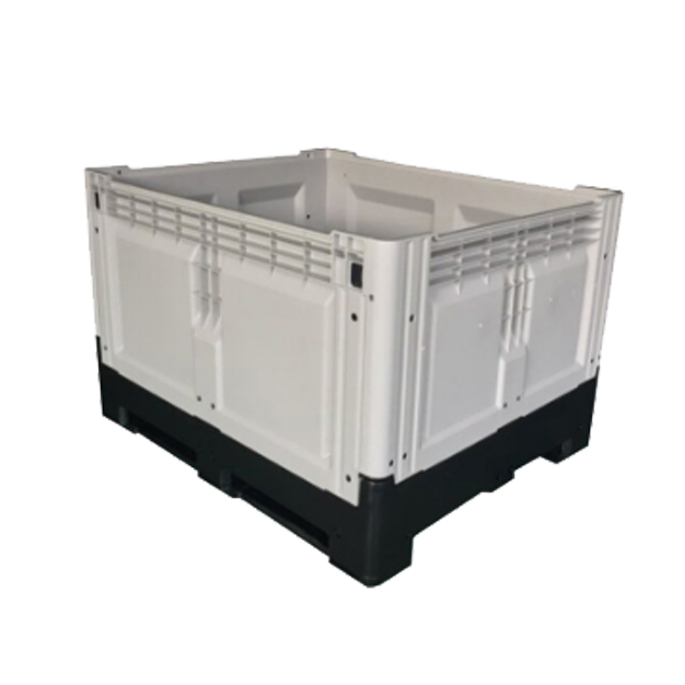 Collapsible Plastic Pallet Storage Box for Warehouse