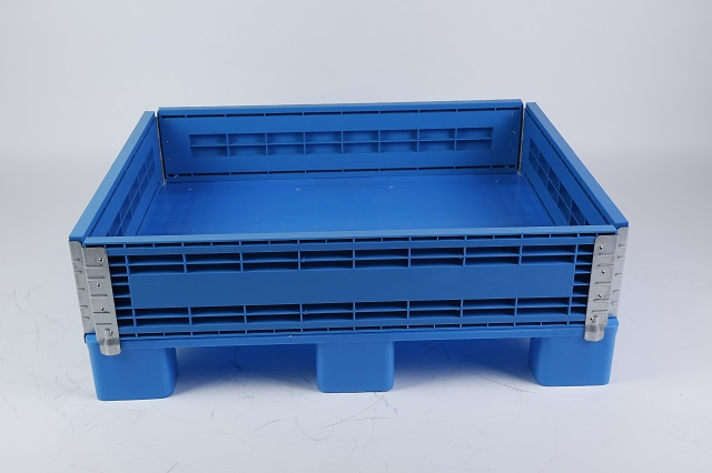 Rigid Stackable Collapsible Plastic Pallet Collars Pack Container