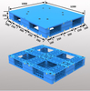 1200 x 1000 Colored Stackable FDA Approved Hygienic Plastic Pallets