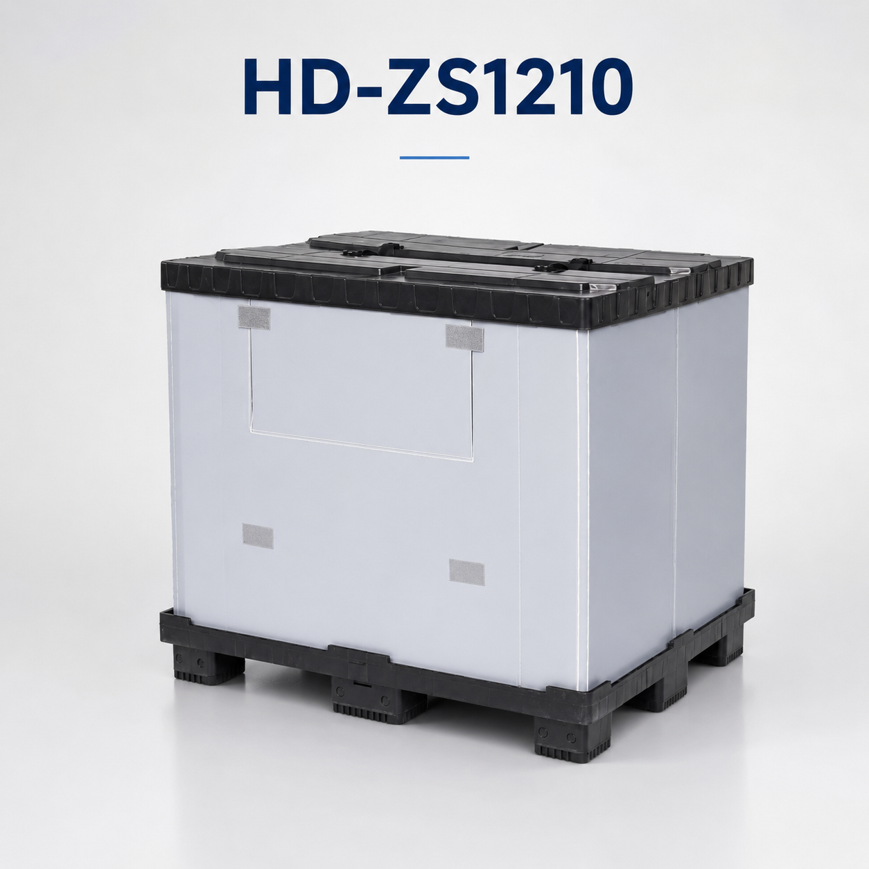 1200x1000 Injection-Moulded 3-Runner Sleeve Pack Container