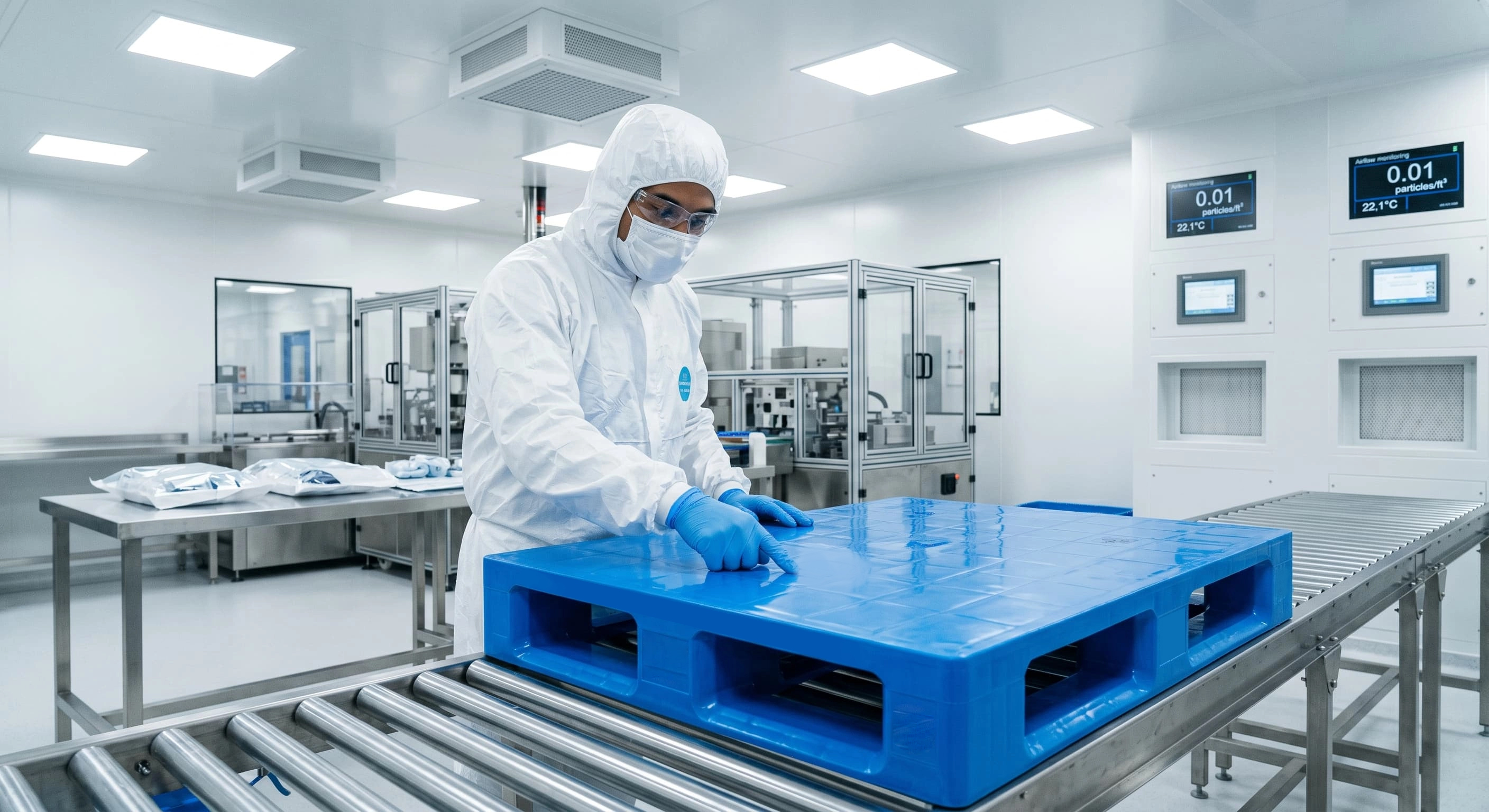 Where a plastic pallet fails can tell buyers a lot about the cause