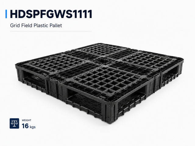 1100x1100x150 mm Modular Plastic Pallet