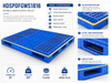 1800x1600x150 mm Modular Plastic Pallet