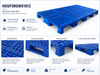1800x1200x150 mm Modular Plastic Pallet