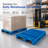 1200x800x150 mm Three-Runner Open Deck Plastic Pallet