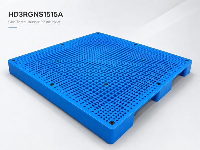 HD3RGNS1515A Three-Runner Open Deck Plastic Pallet