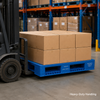 1200x1200x150 mm Three-Runner Solid Top Plastic Pallet