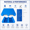 HD3RCWS1311 Three-Runner Solid Top Plastic Pallet
