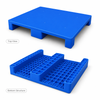 800x625x140 mm Three-Runner Solid Top Plastic Pallet