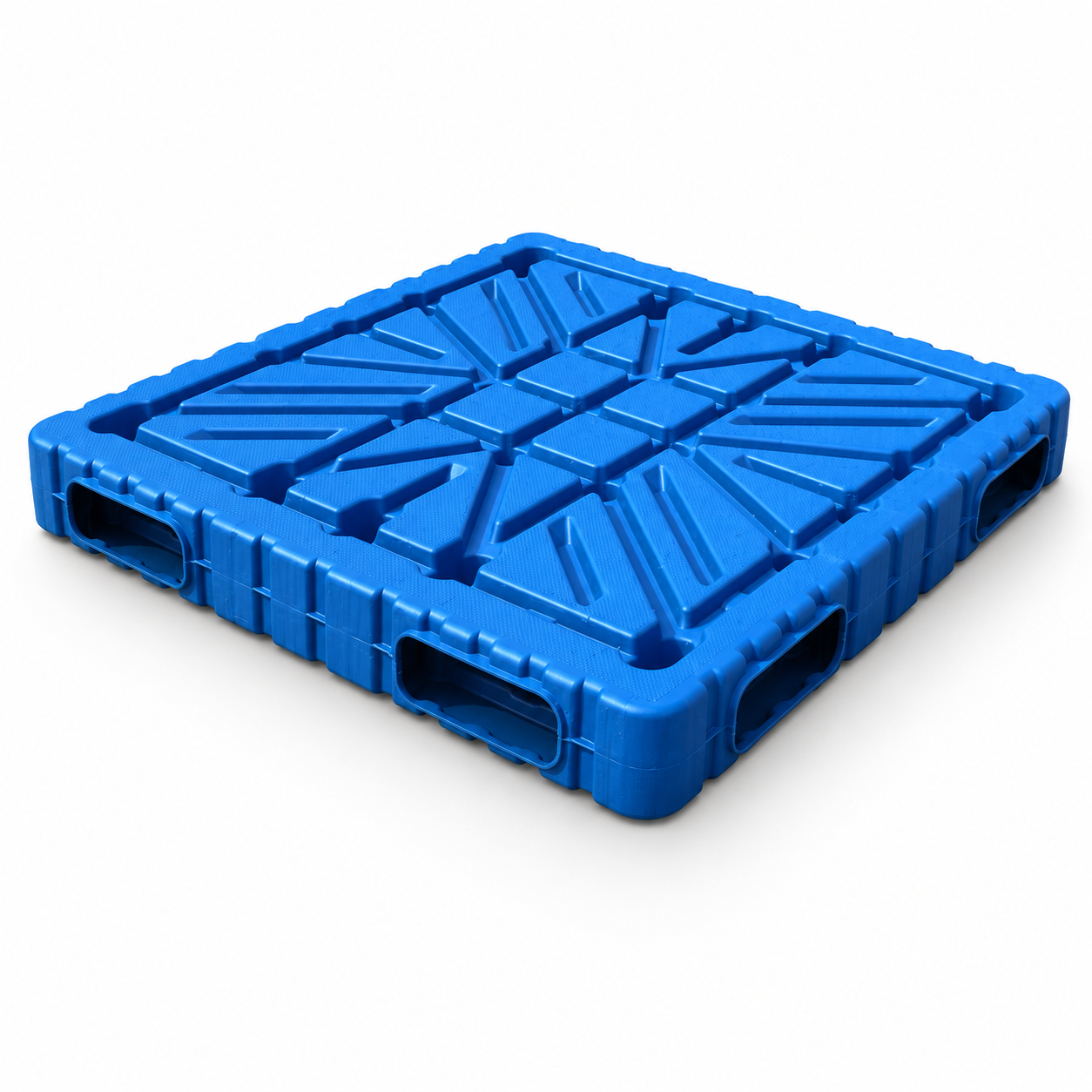 1400x1200x150 mm Blow Molded Plastic Pallet