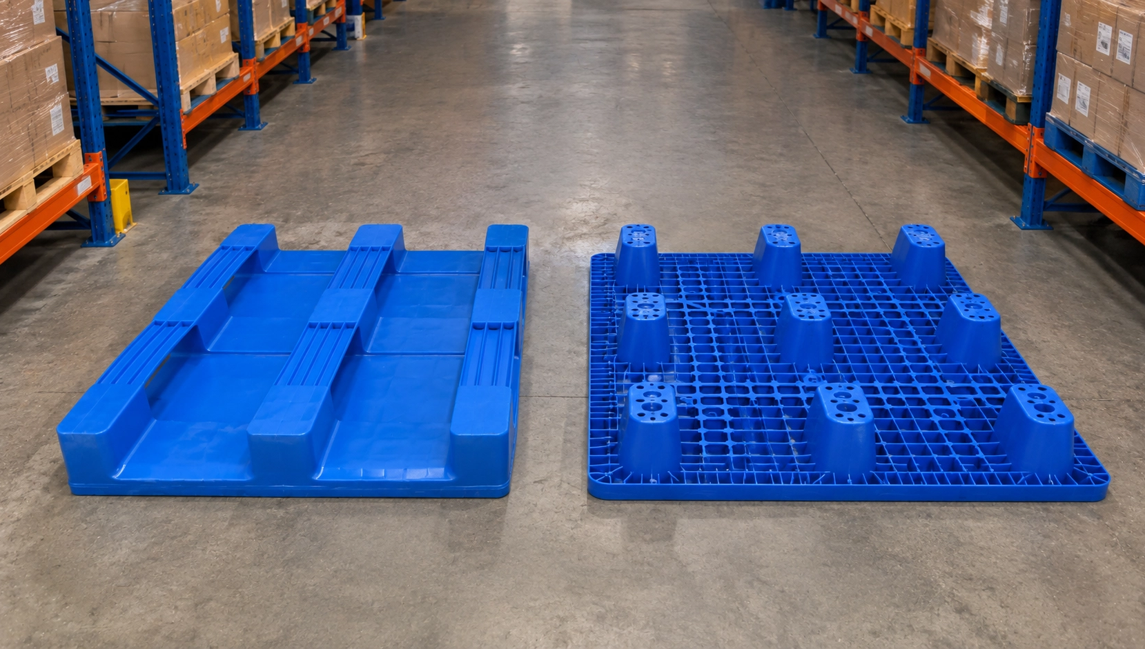 Rackable vs. Stackable Plastic Pallets: Key Differences Explained