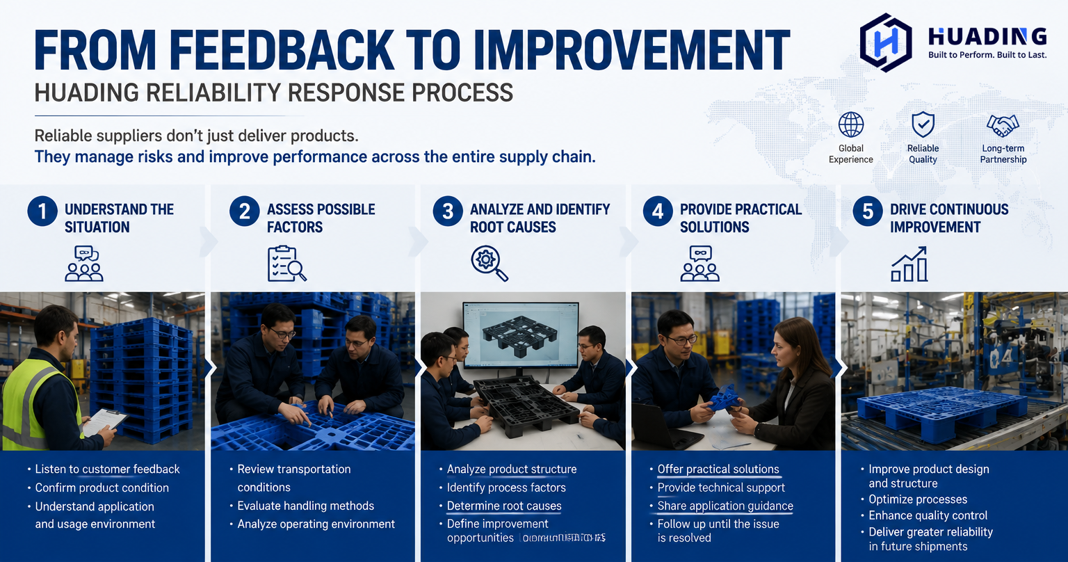 Reliable suppliers manage supply chain risks not just products - four step response process