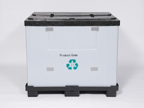 What are the requirements for the standardized use of plastic turnover boxes?
