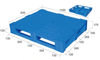 Special Lightweight Anti-slip Solid Plastic Pallets with Lip