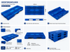 1800x800x150 mm Modular Plastic Pallet