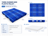 1830x1220x150 mm Modular Plastic Pallet