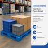 1300x1100x150 mm Full Perimeter Solid Top Plastic Pallet
