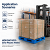 HDFGWS1010 Full Perimeter Open Deck Plastic Pallet