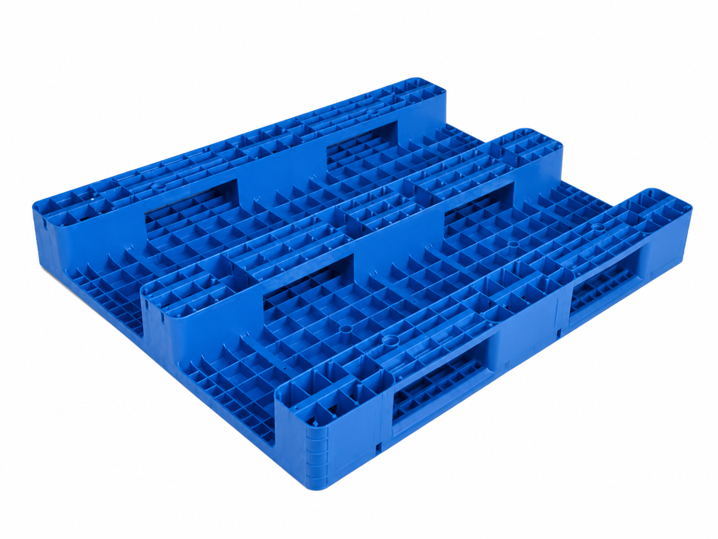 HD3RCWS1211S Three-Runner Solid Top Plastic Pallet