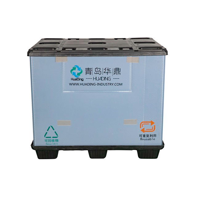 Custom Foldable Plastic Pallet Sleeve Box for Packaging