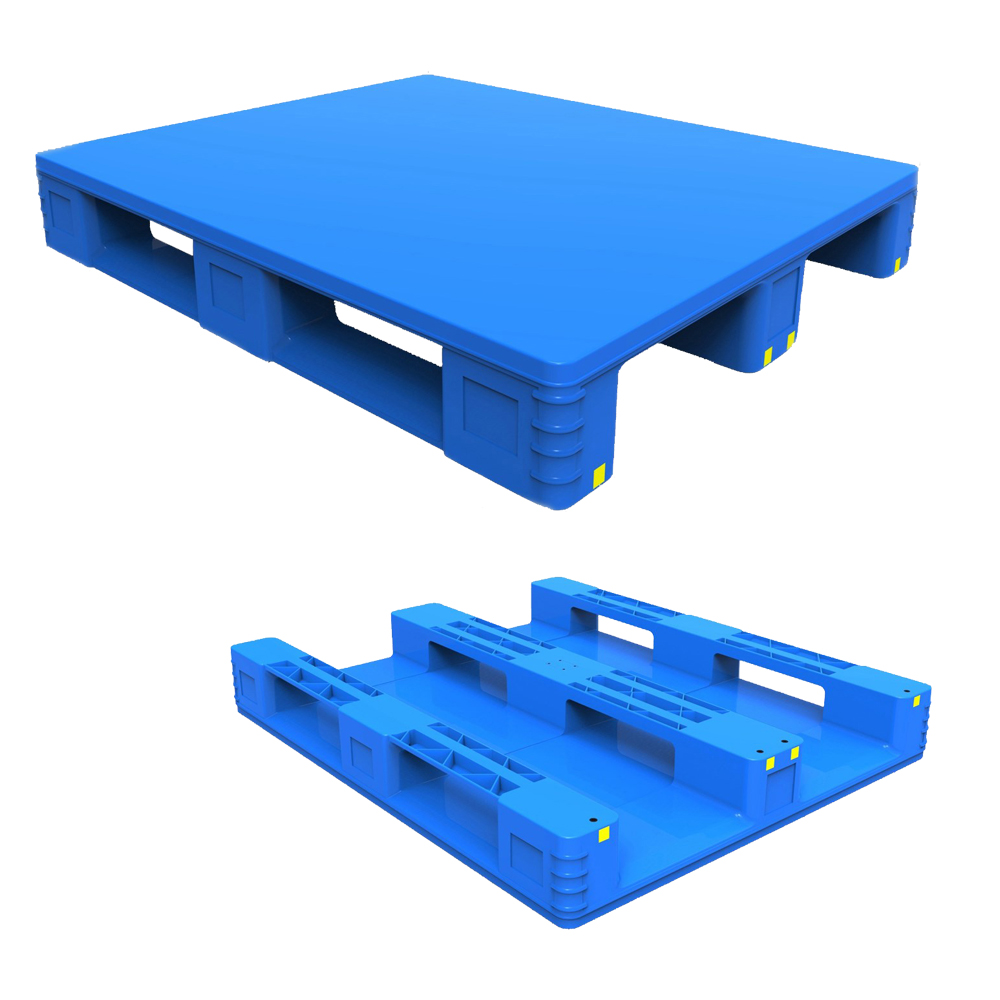 closed deck plastic rackable pallets