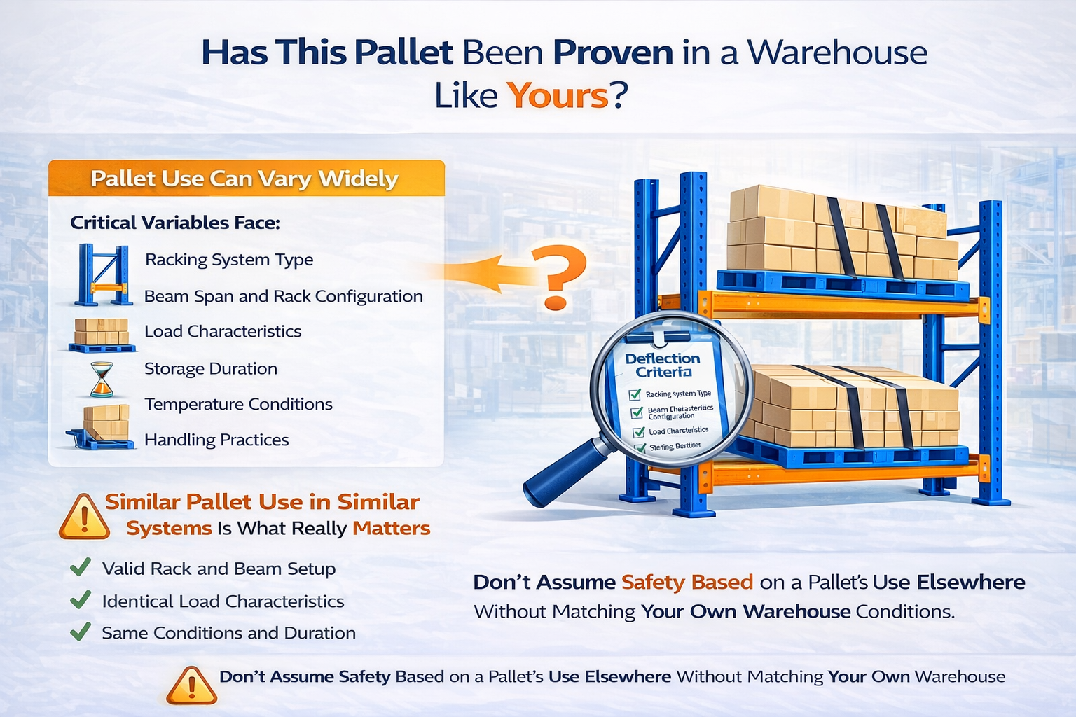 Has This Pallet Been Proven in a Warehouse Like Yours