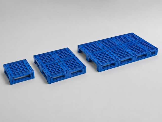 2300x1100x150 mm Modular Plastic Pallet